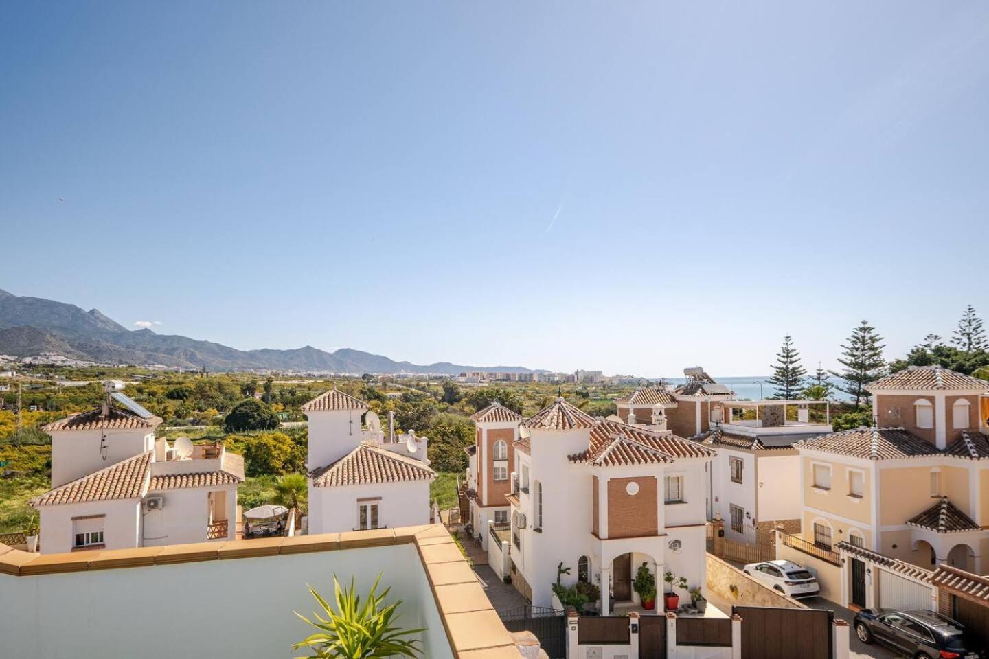 Villa Antonia Mar - Private & Heated Pool - Punta Lara Nerja Exteriér fotografie